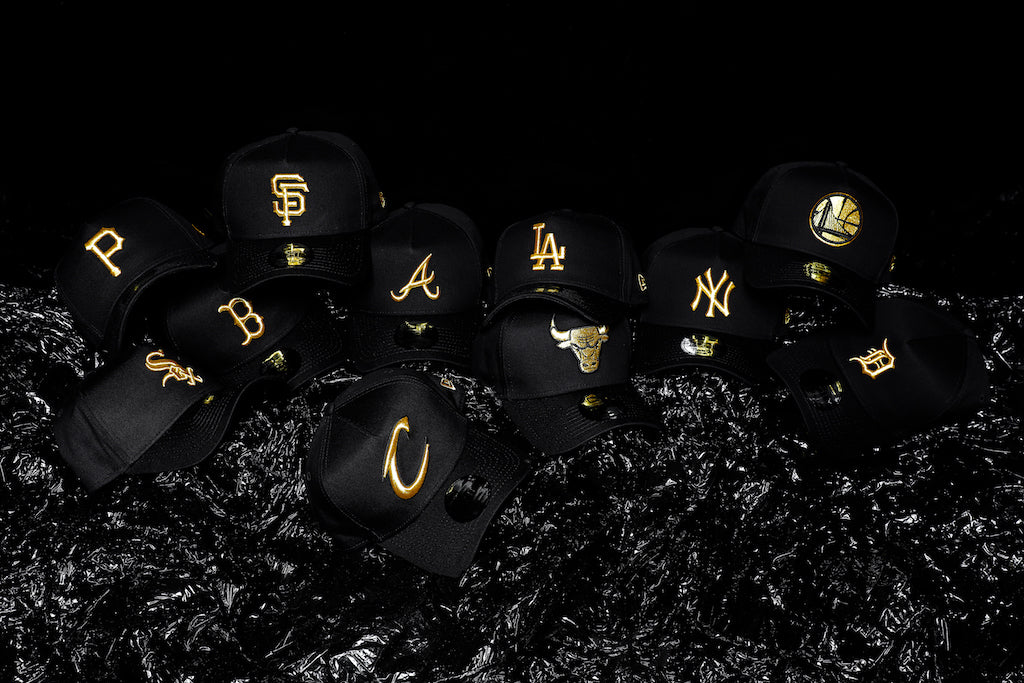 Feel Royal In New Black & Gold Snapbacks