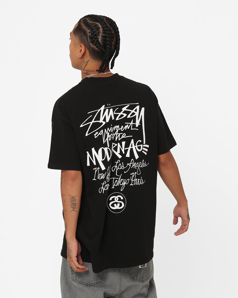 Stussy Modern Age 50-50 T-Shirt Pigment Black