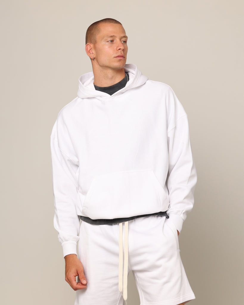 Carré Blanc Oversized Hoodie White | Culture Kings NZ