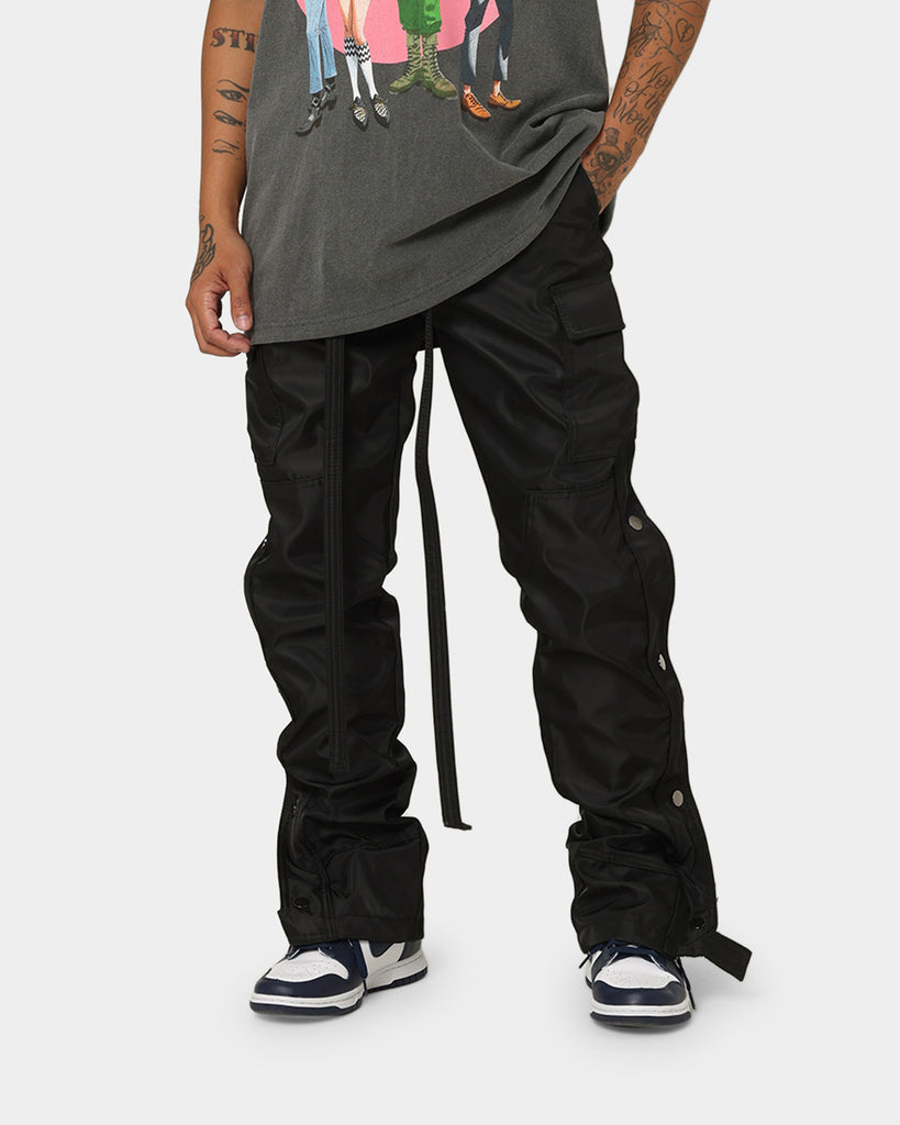 Ultra Baggy Cargo Pants - Black, mnml