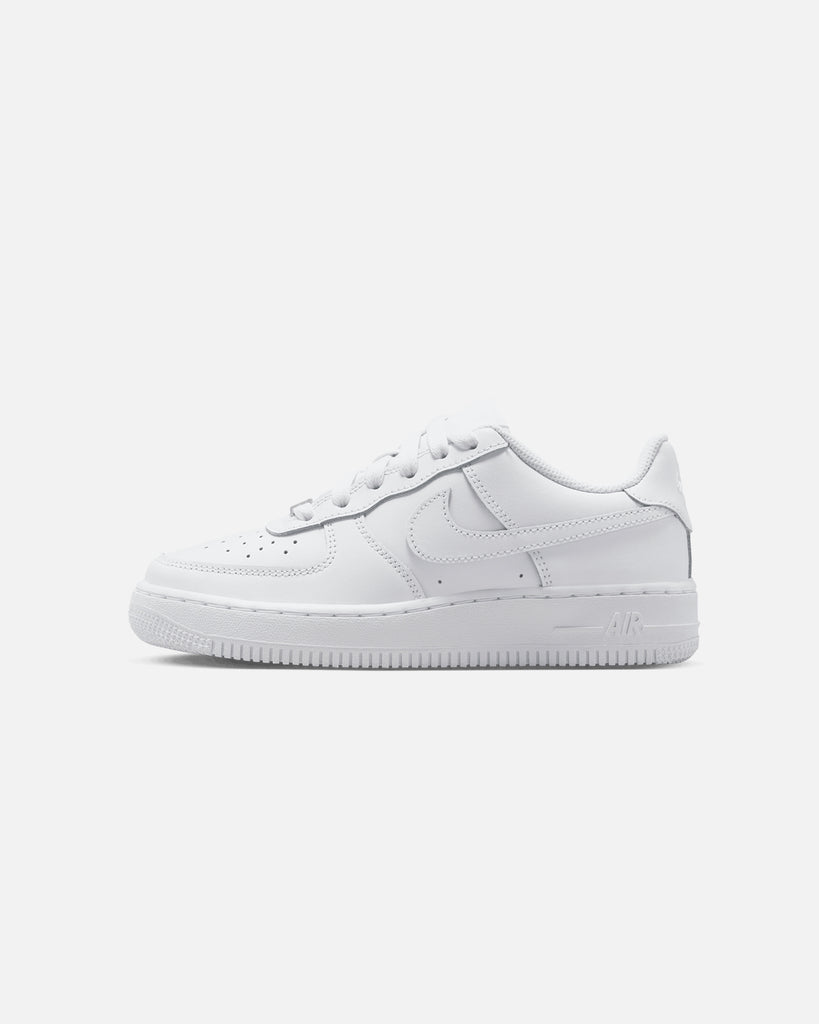 Nike Kids' Air Force 1 LE (GS) White/White | Culture Kings NZ