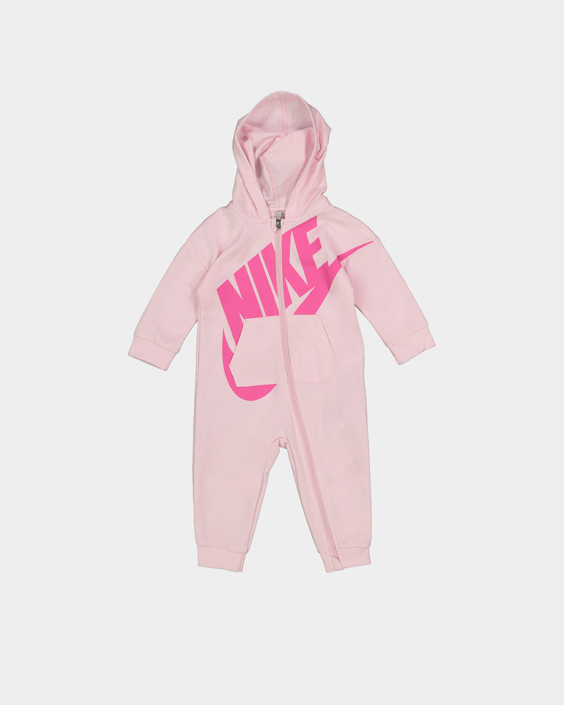 Pink on sale nike onesie