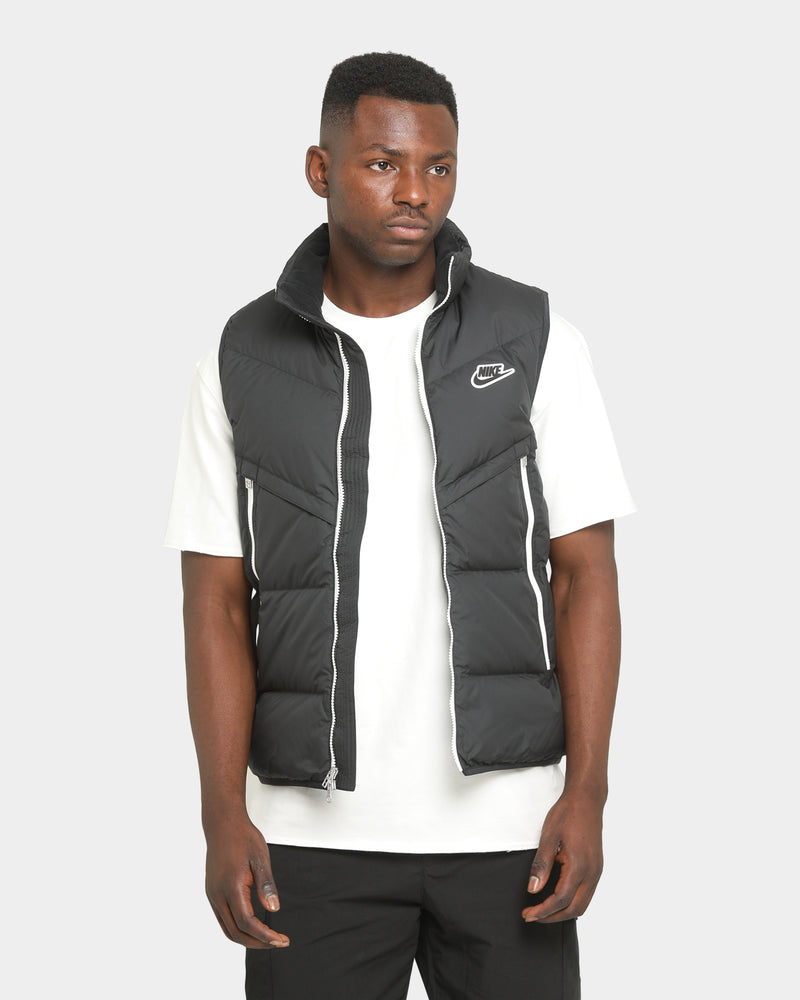 Black discount vest nike