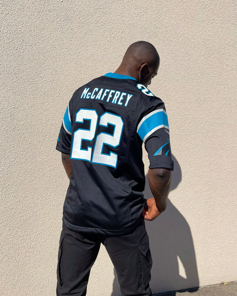 Carolina panthers sales jersey mccaffrey