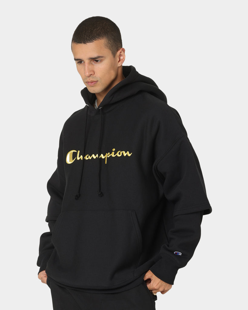 Black champion 2025 hoodie nz