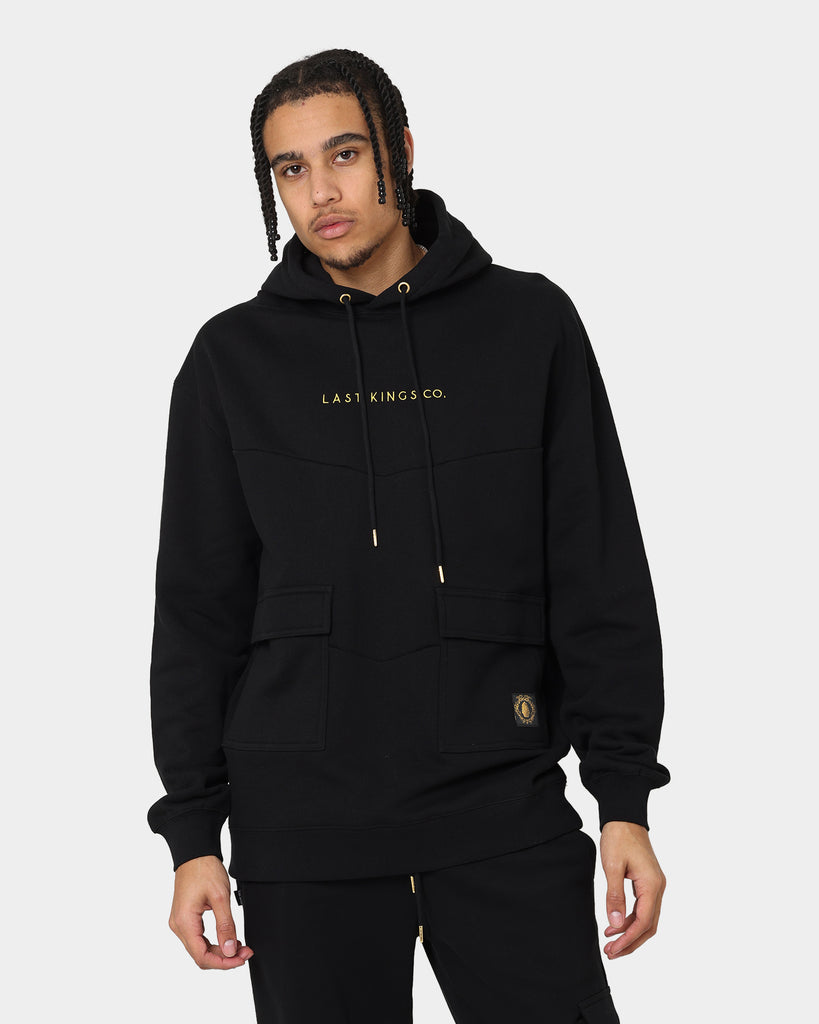 Last Kings Cargo Hoodie Black Culture Kings NZ