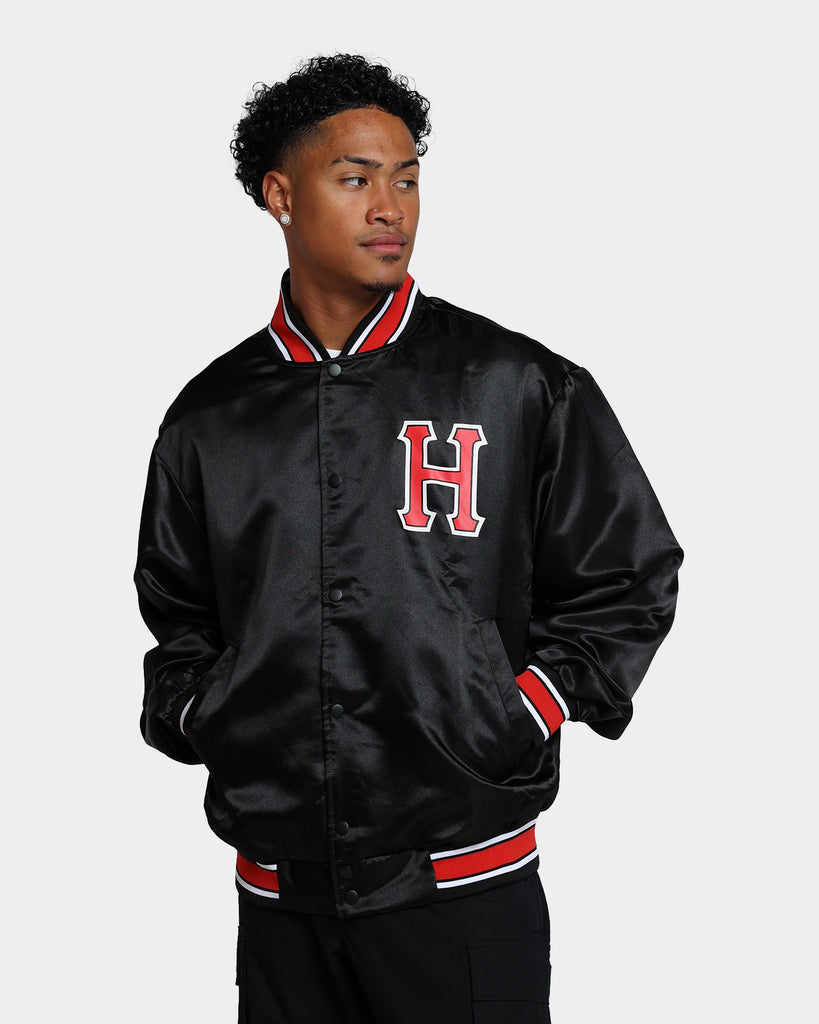 HUF Crackerjack Satin Baseball Jacket - ジャケット・アウター