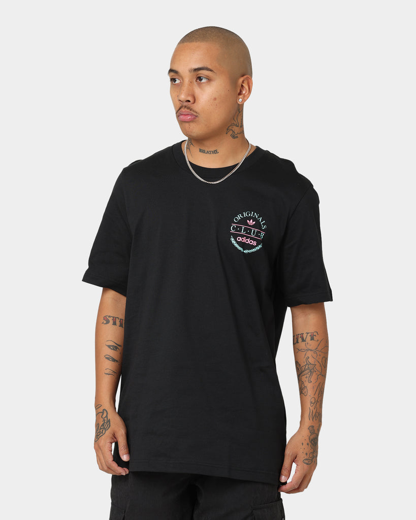 Adidas Club Logo T-Shirt Black | Culture Kings NZ