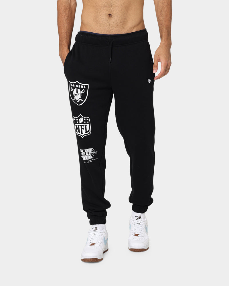 New Era Las Vegas Raiders Track Pants Black White Culture Kings NZ