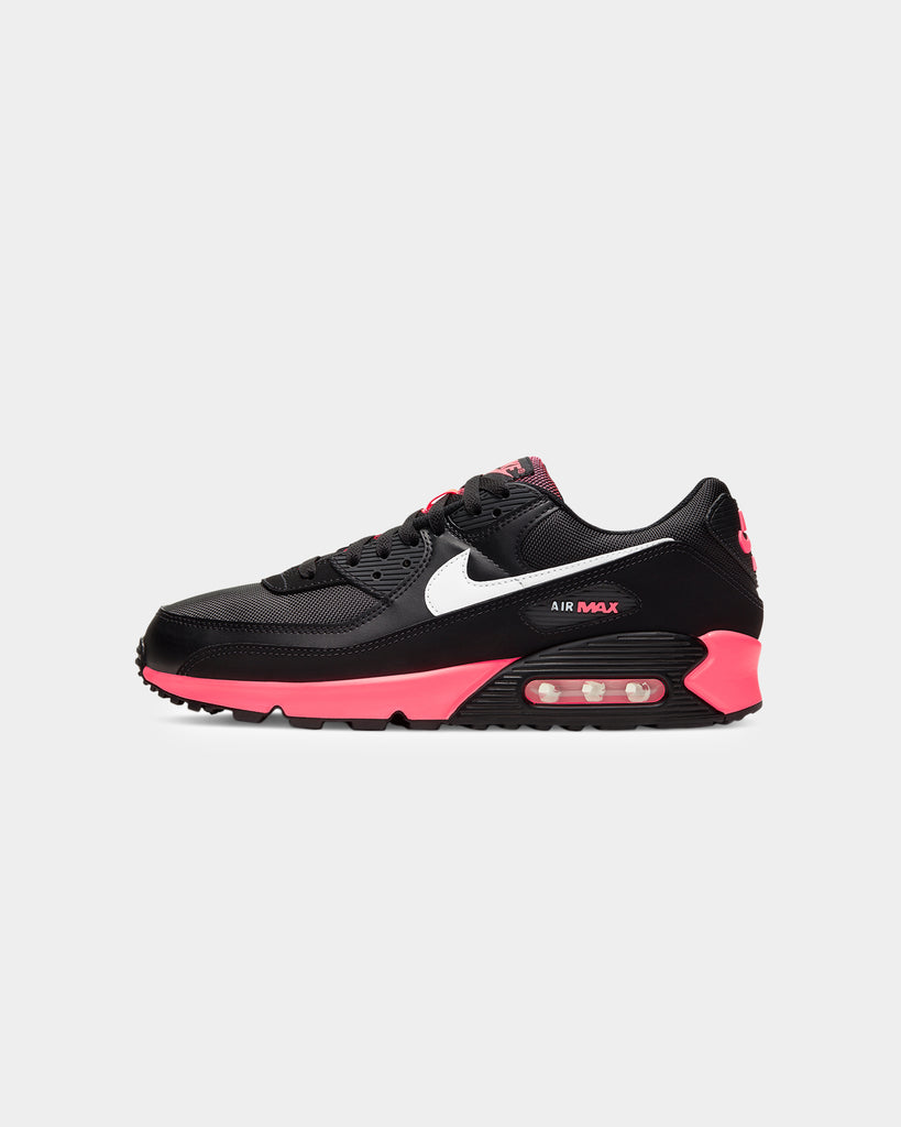 Pink and black shop nike air max 90