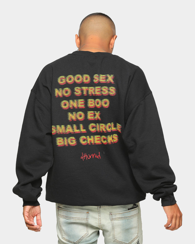 4HUNNID Good Sex Crew Neck Black | Culture Kings NZ