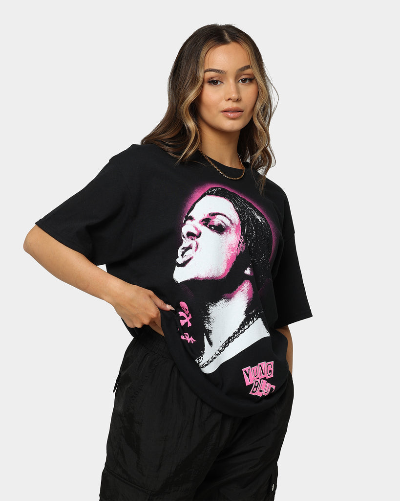 YUNGBLUD Icons Face T-Shirt Black | Culture Kings NZ