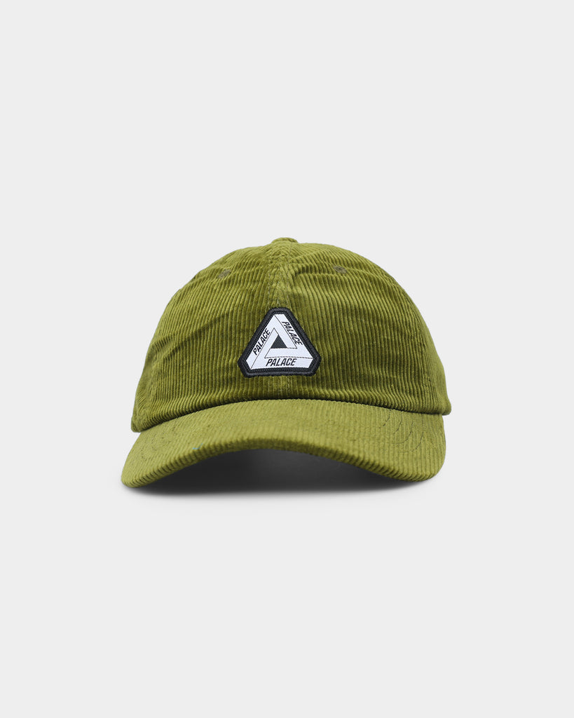 Palace Tri-Ferg Patch Cord 6 Panel Strapback Olive | Culture Kings NZ